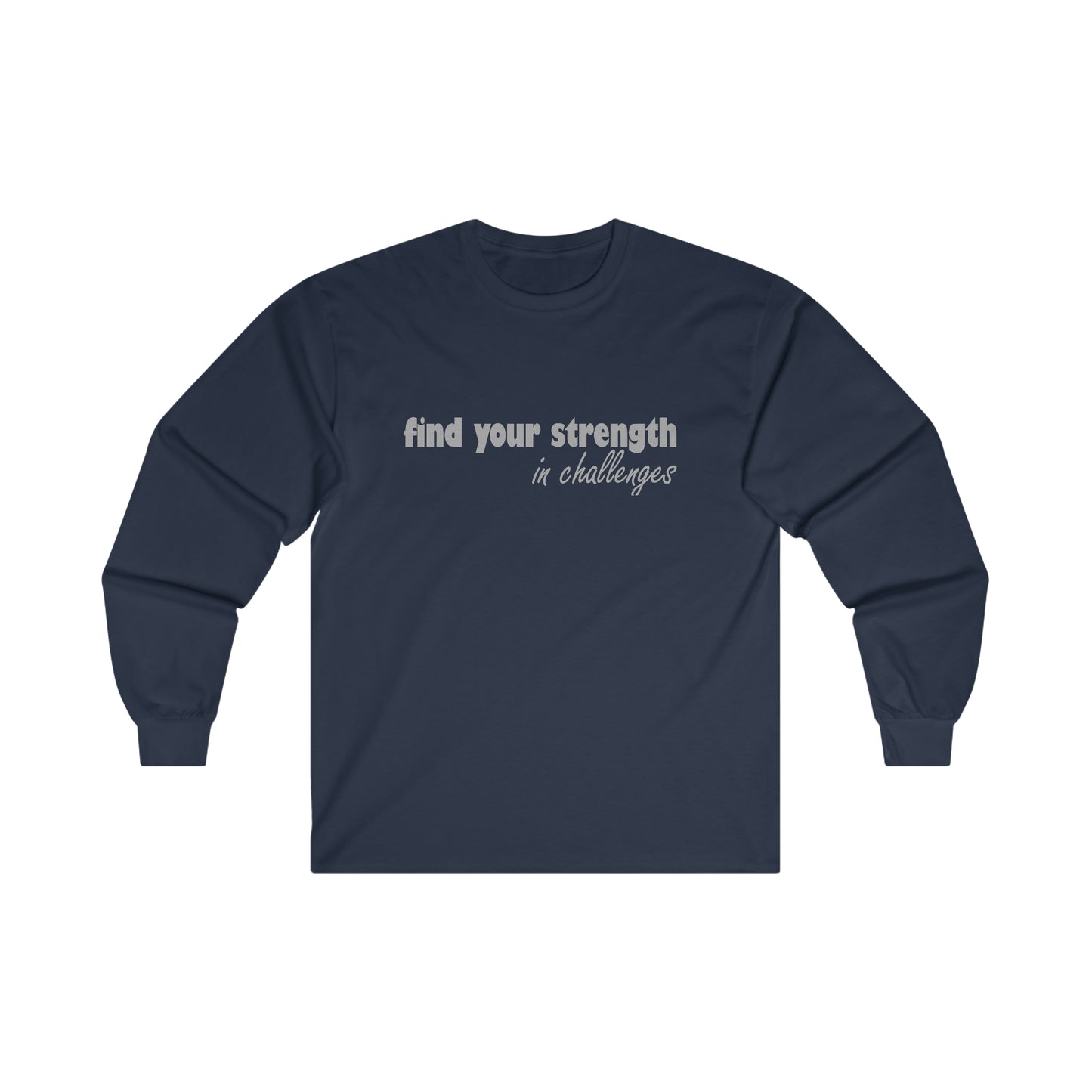 OOI- Ultra Cotton Long Sleeve Tee-Challenges