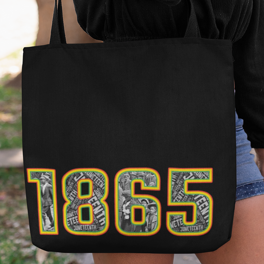 Juneteenth  1865 Tote Bag - Stylish and Durable Eco-Friendly Bag for Everyday Use