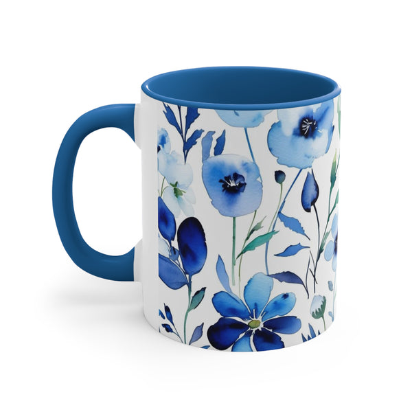 OOI- Blue Folral Mug