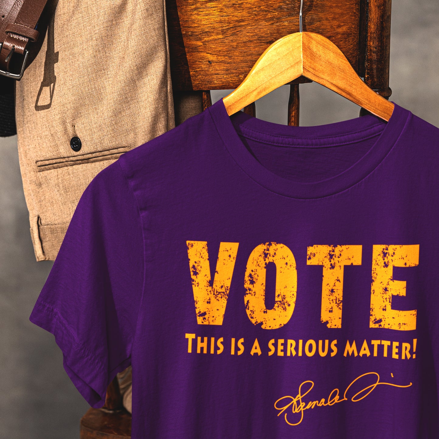 Divine 9 Inspired T--Vote-Serious Matter-Omega Psi Phi,Iota, Sigma Gama Rho,Alpha Phi Alpha- Men, Women