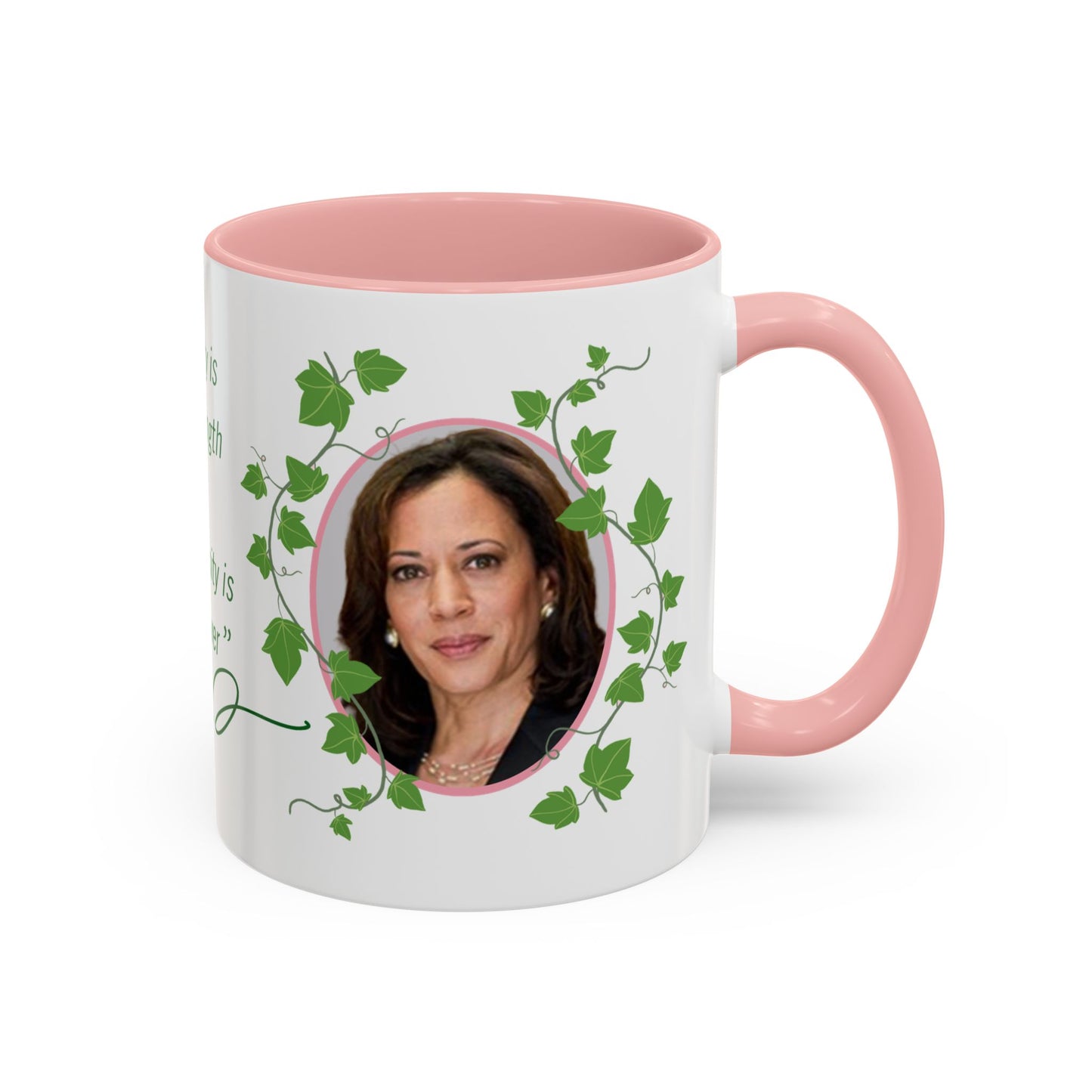 Mug- Kamala Harris Inspirational Quote with Signature-AKA Divine 9