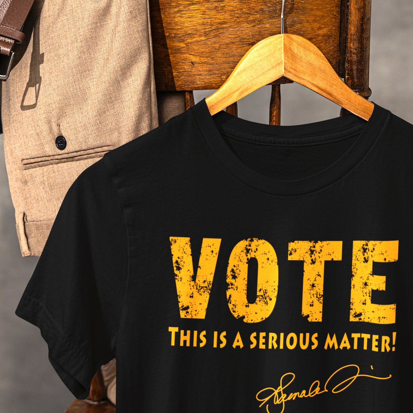 Divine 9 Inspired T--Vote-Serious Matter-Omega Psi Phi,Iota, Sigma Gama Rho,Alpha Phi Alpha- Men, Women