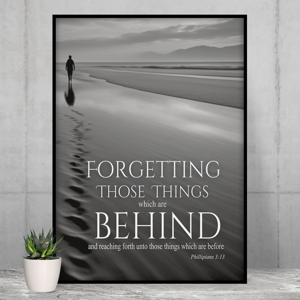 OOI-Art-Forgetting What's Behind- Phillipians 3:13 Wall Art